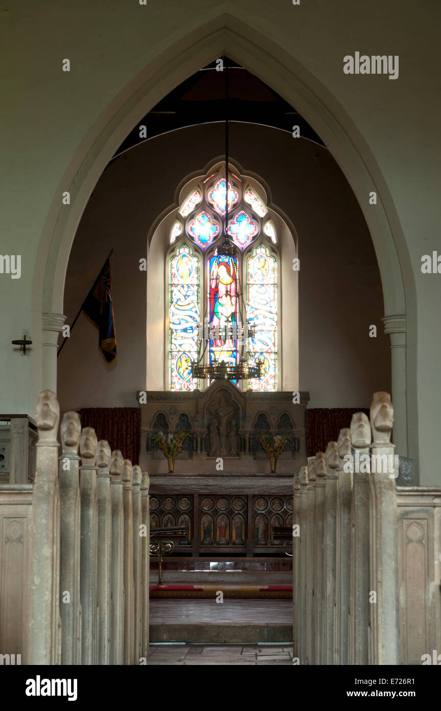 St. Andrew`s Church, Kingham, Oxfordshire, England, UK Stock Photo Alamy